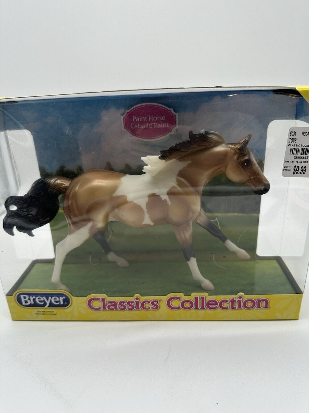 Breyer Classic Model #940 Buckskin Paint American Quarter Horse Stallion